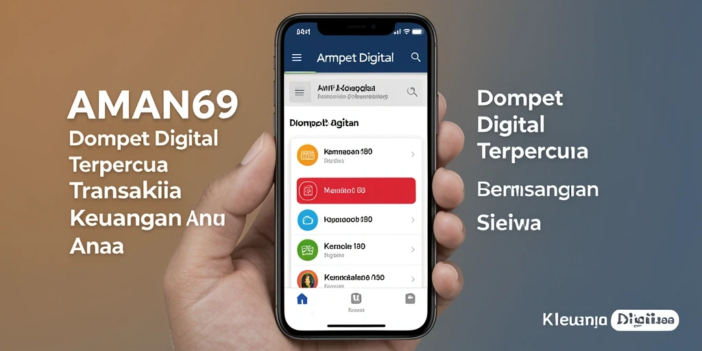 Tampilan antarmuka AMAN69 yang modern dan user-friendly.