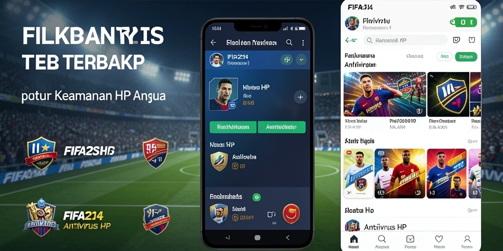 Tampilan antarmuka aplikasi FIFA234 yang bersih dan fungsional.