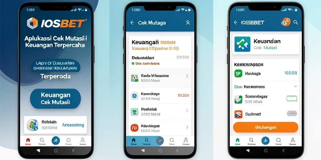 Tampilan antarmuka IOSBET yang mudah digunakan untuk cek mutasi.
