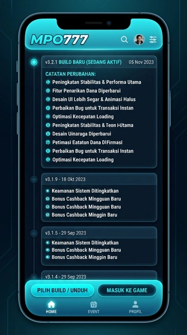 Riwayat Versi mpo777 untuk Pengguna Android Indonesia